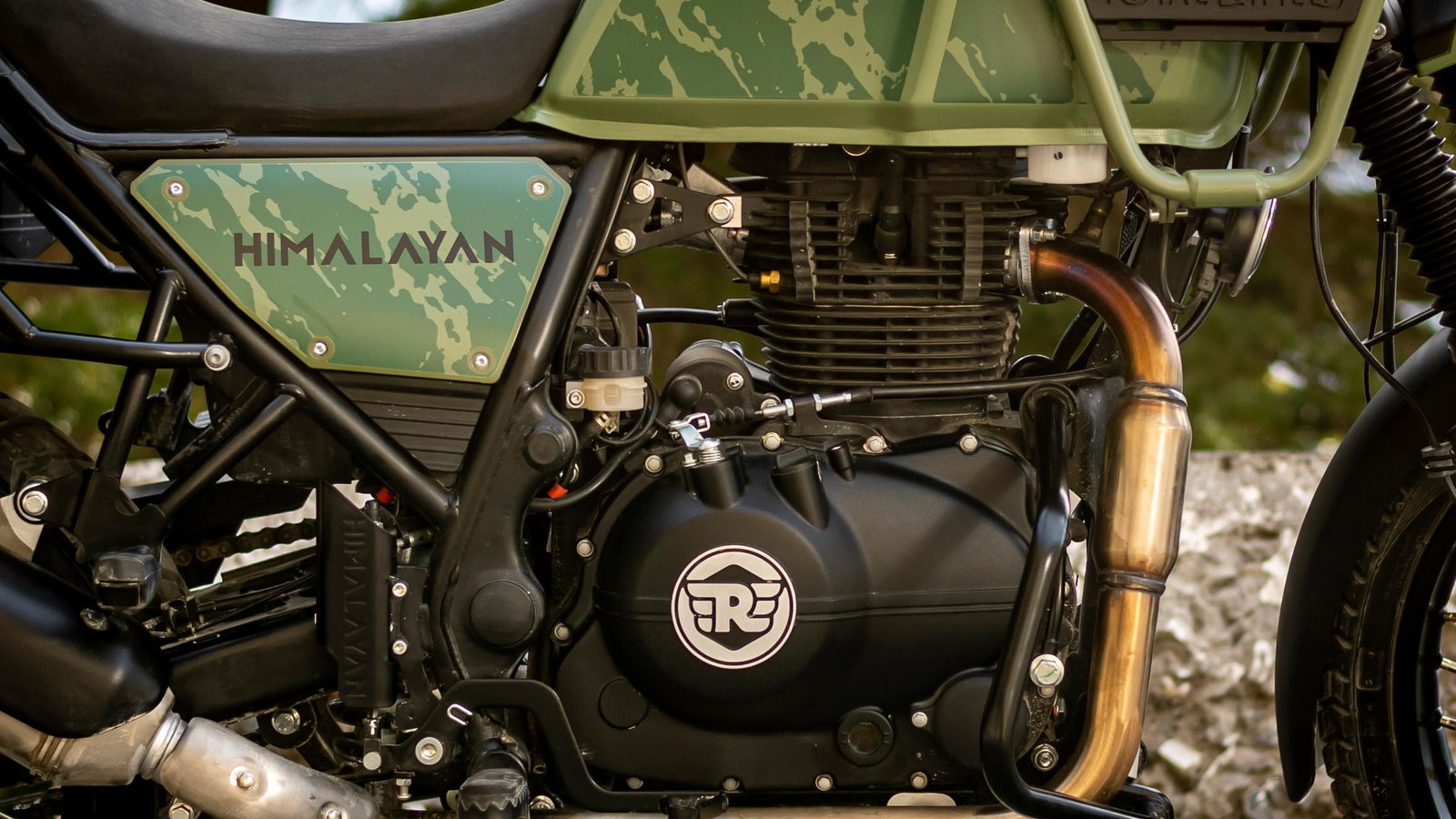 Royal Enfield Himalayan 2021 engine