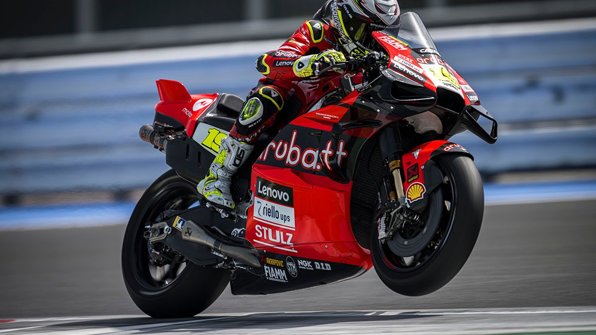 Alvaro Bautista, Ducati MotoGP test, Misano 2023. - Ducati