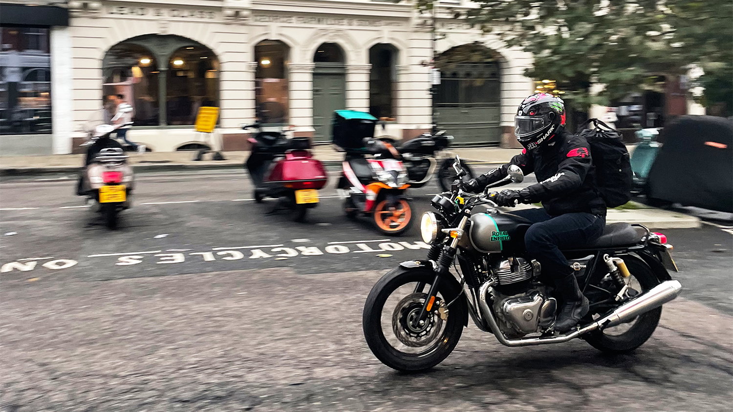 Royal Enfield Interceptor 650 in London