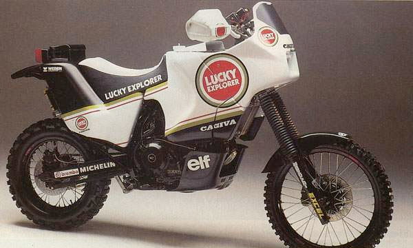 Return of the Cagiva Elefant, but with a twist