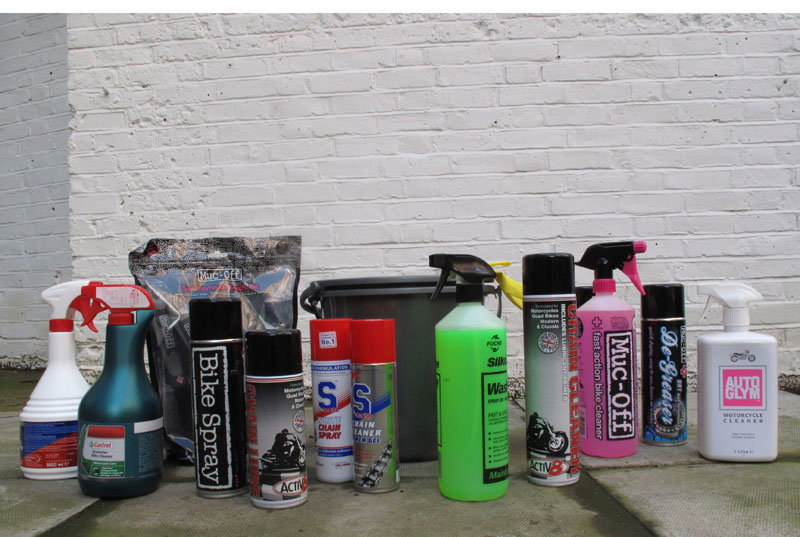 The lazy biker's guide to cleaning