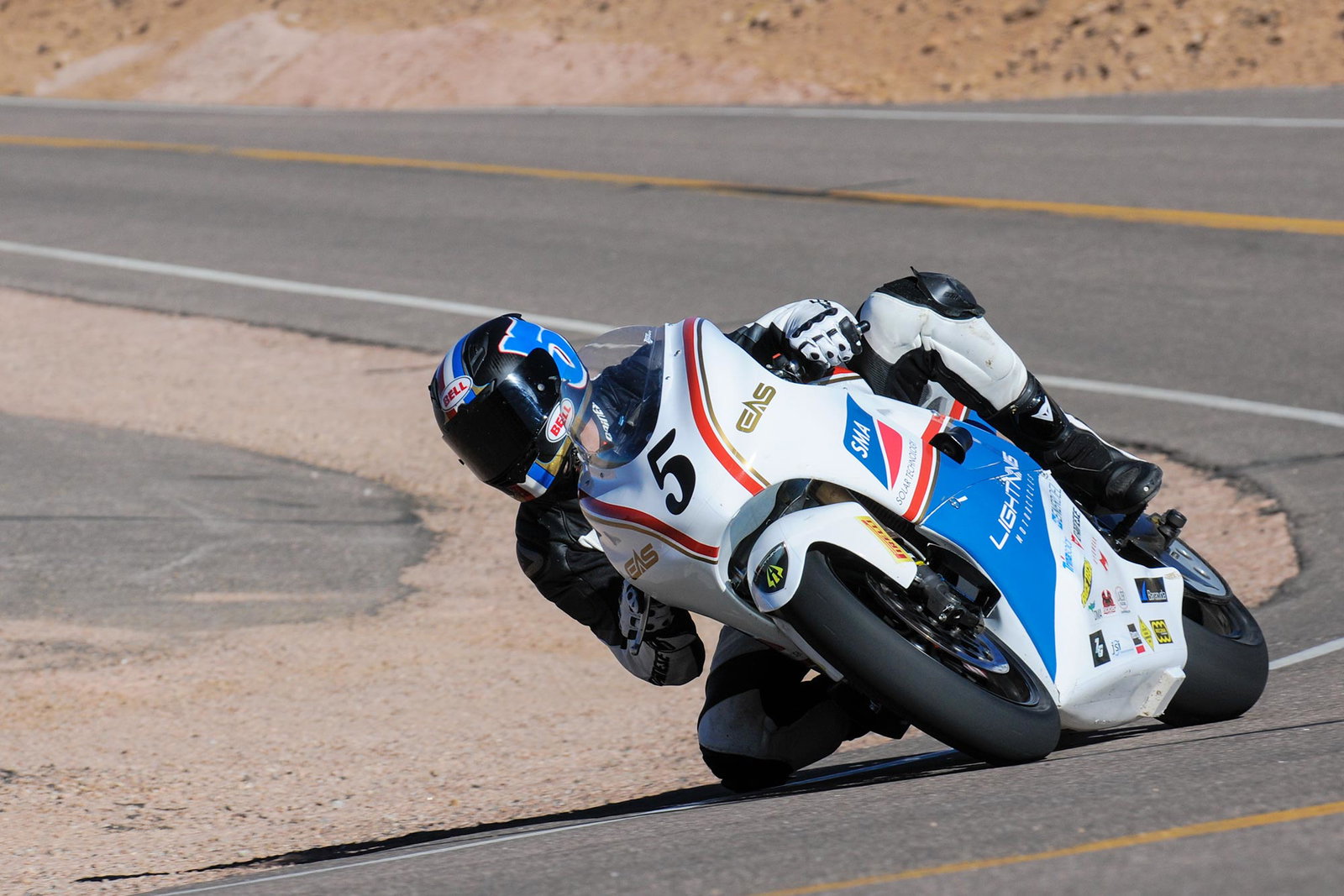 Electric bike wins Pikes Peak