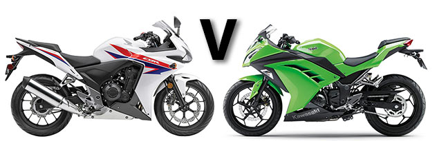 Versus: Honda CBR500R vs Kawasaki Ninja 300