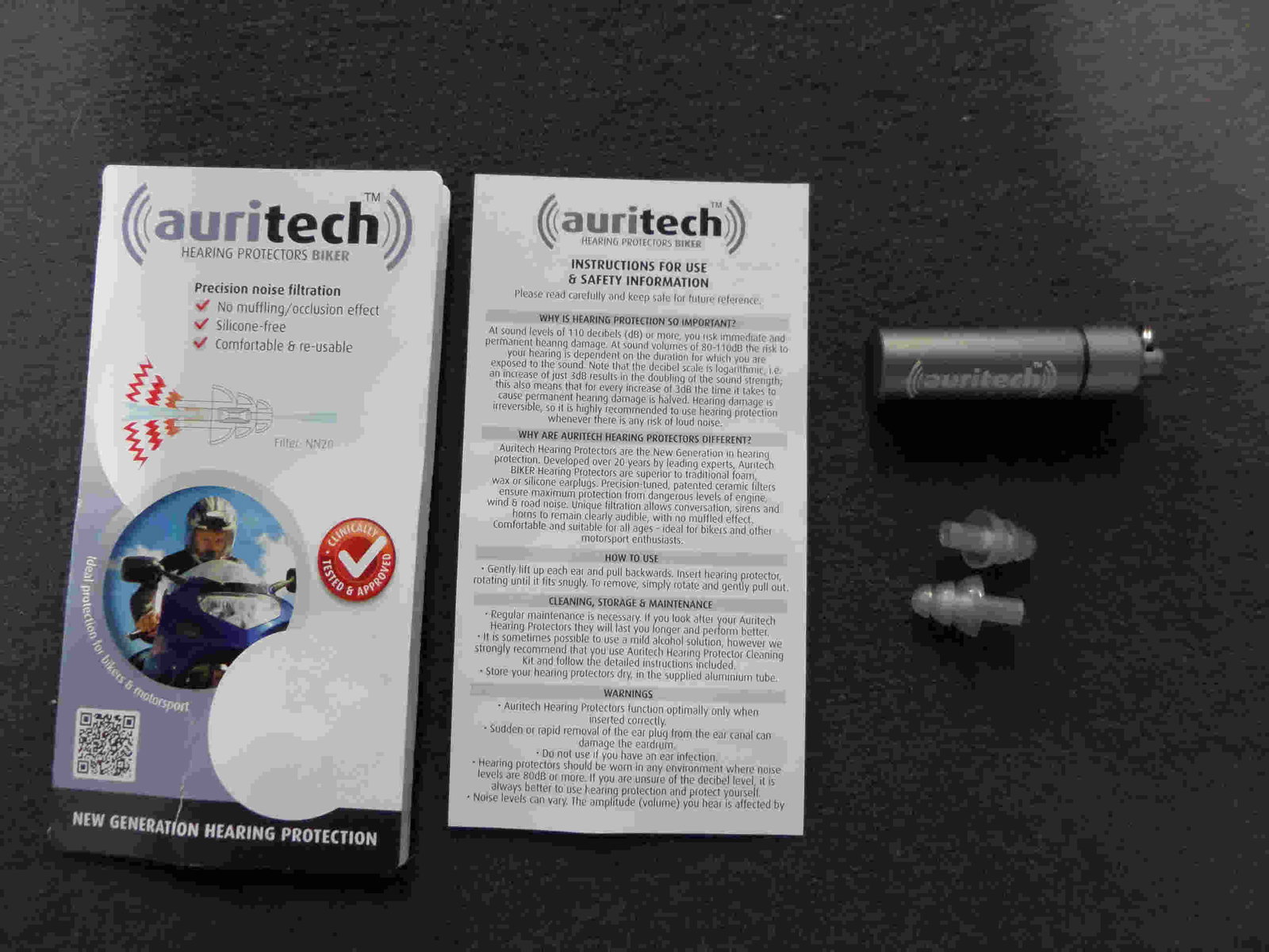 Used: Auritech BIKER earplugs review