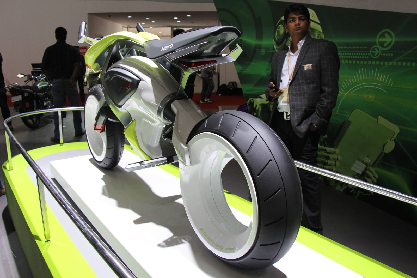 Hero MotoCorp unveils iON hydrogen fuel cell concept