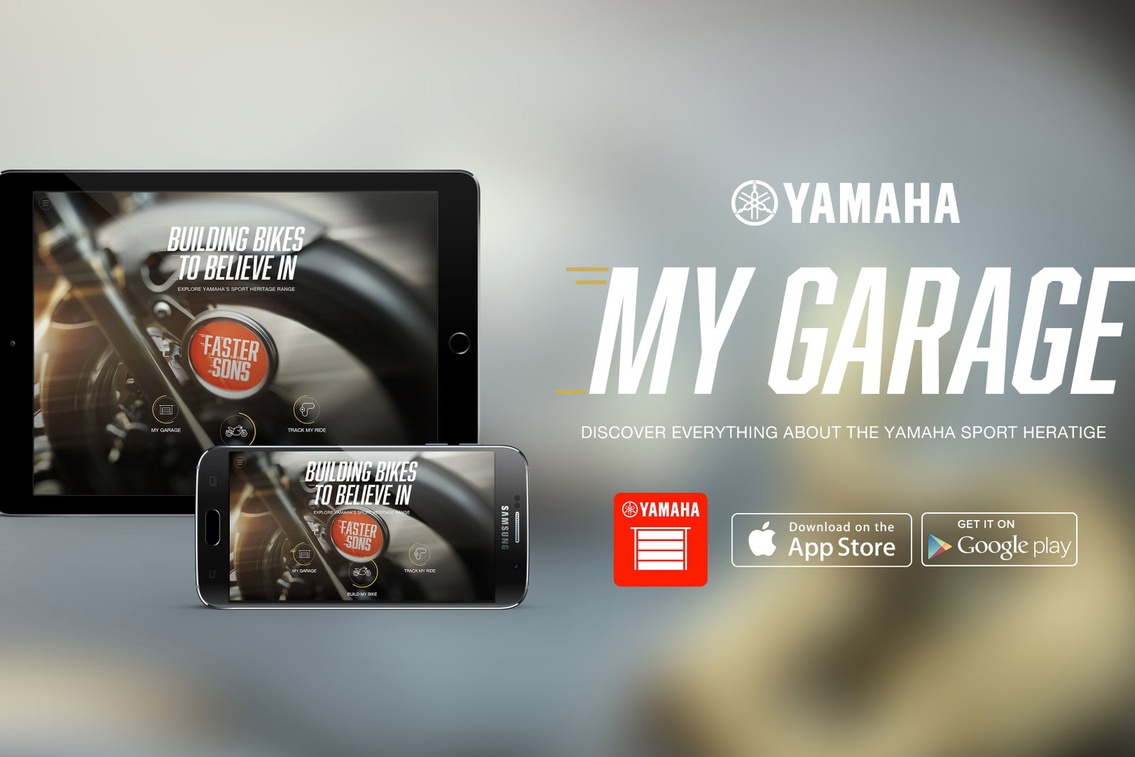 Customise a Yamaha on your phone