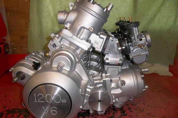 Stan Stephens’ 1200cc V6 two-stroke