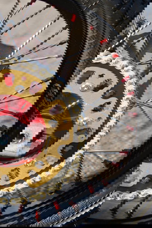 CCM's GP450 goes supermoto