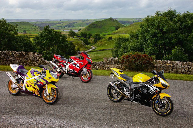 600s still got it - Suzuki GSX-R600, Yamaha R6 and Kawasaki ZX-6R