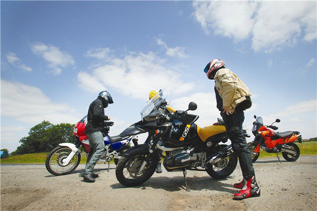 Rough Raiders - BMW R1150GS, KTM 950 Adventure S and Honda Africa Twin