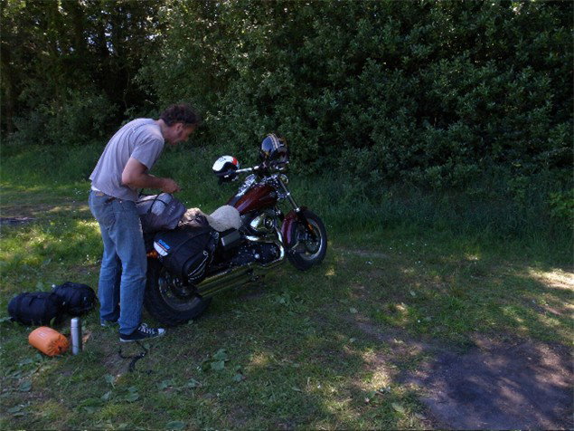H-D Fat Bob vs. Norfolk