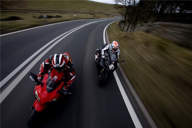 Spot the Difference - 2008 Supersport 1000 Test