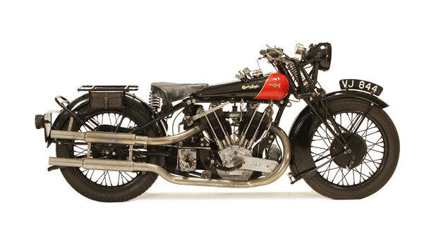 Harley's Captain America Liberator on display