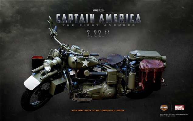 ピース Making Captain America's bike | Visordown