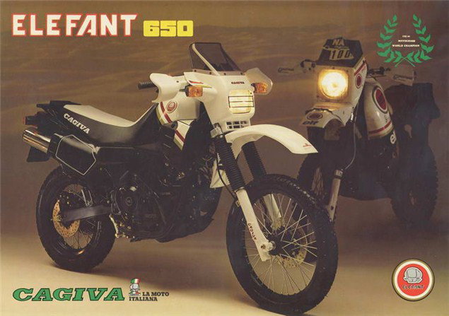 Return of the Cagiva Elefant, but with a twist