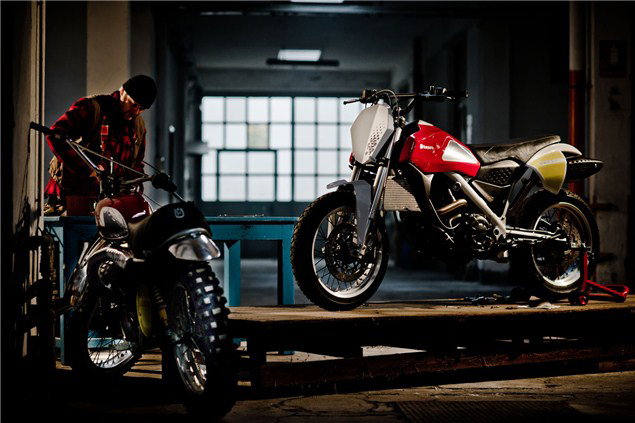 Milan: 2012 Husqvarna MOAB Scrambler concept