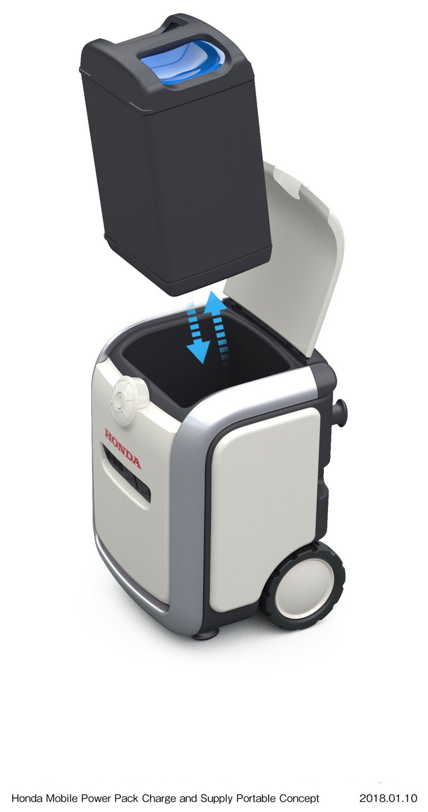 Honda reveals electric scooter with standardised battery