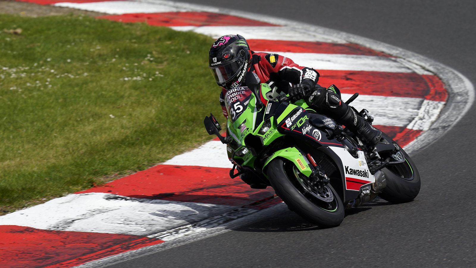 Riding Brands Hatch indy circuit