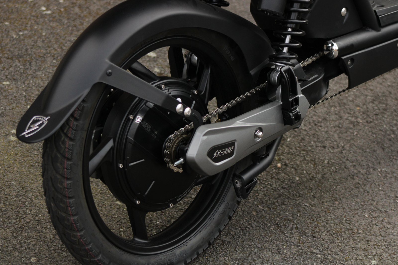Eskuta SX-250 Series III rear wheel & hub motor