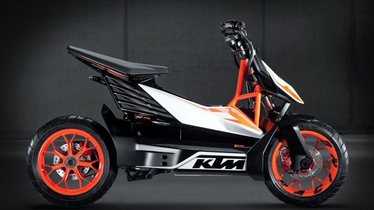 KTM E-Speed scooter