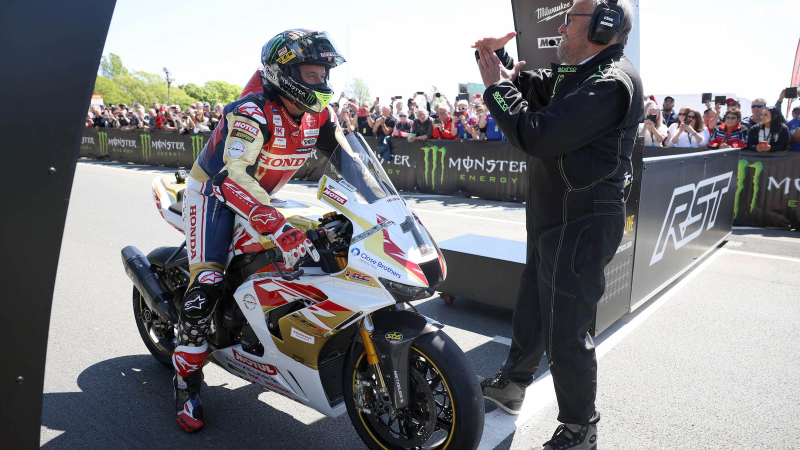 John McGuinness - Honda Racing