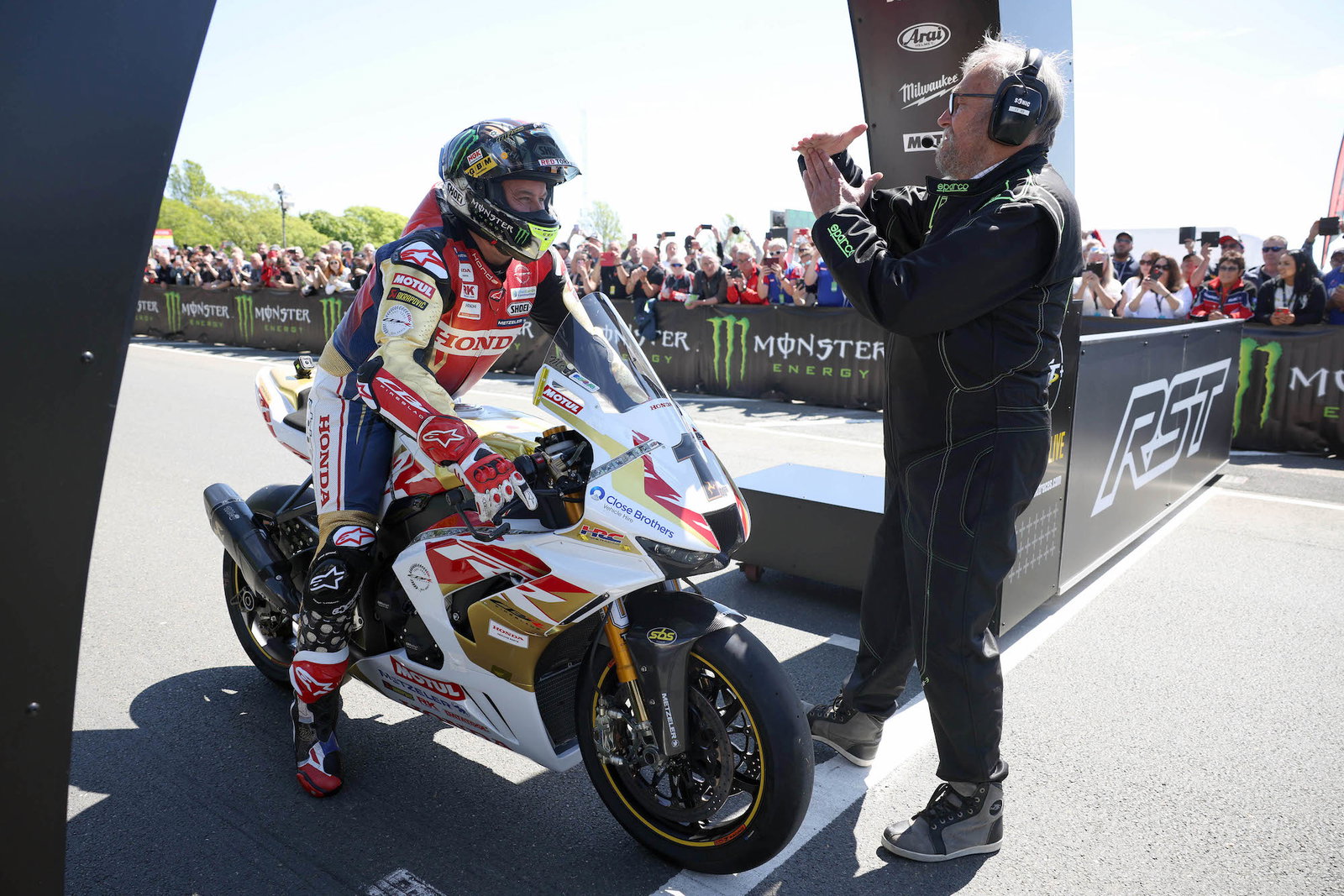 John McGuinness - Honda Racing