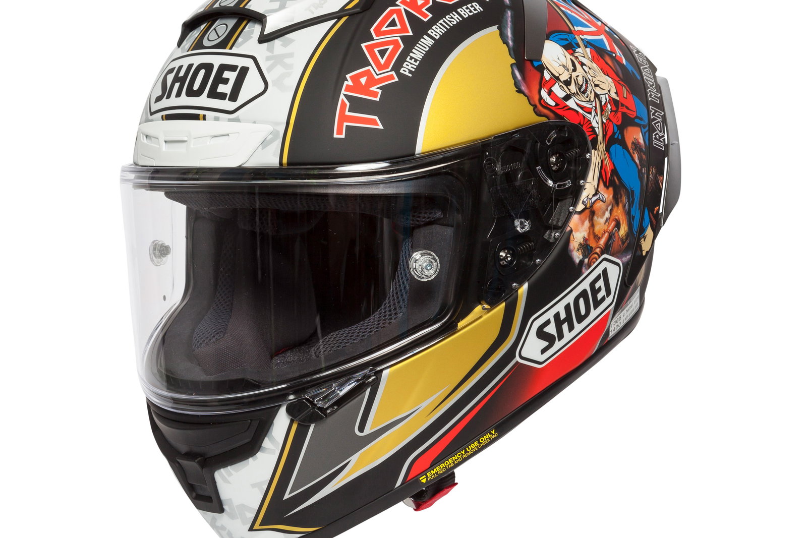 hickman shoei helmet Shoei launches Iron Maiden X-Spirit III