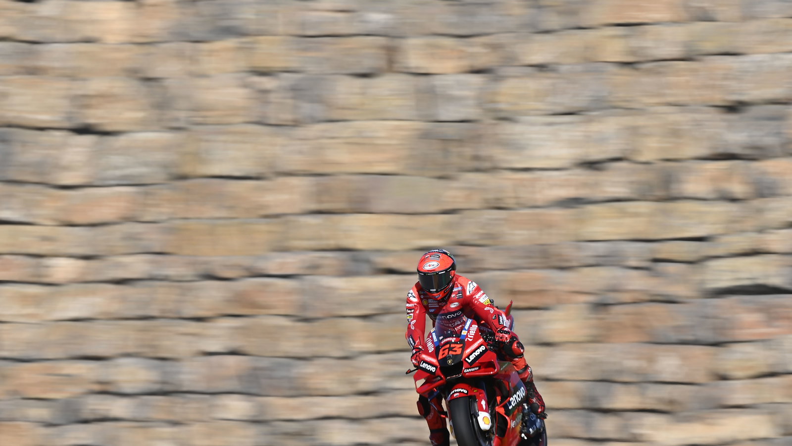 Francesco Bagnaia, 2022 Grand Prix of Aragon. - Gold and Goose