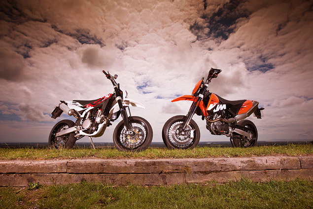 キャンディ Head Candy: KTM 690SMC vs Husqvarna 510SMR | Visordown