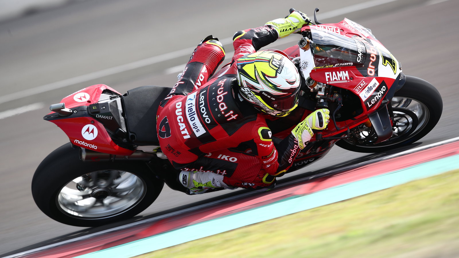 Alvaro Bautista, 2023 Indonesian WorldSBK. - Gold and Goose