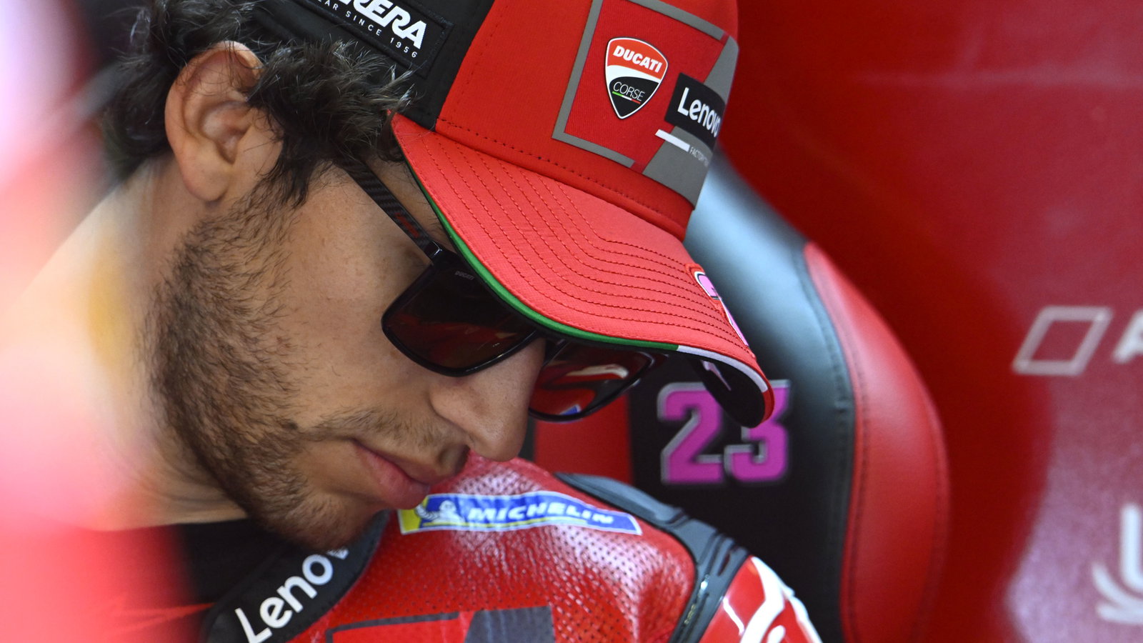 Enea Bastianini, 2023 MotoGP Spanish Grand Prix. - Gold and Goose