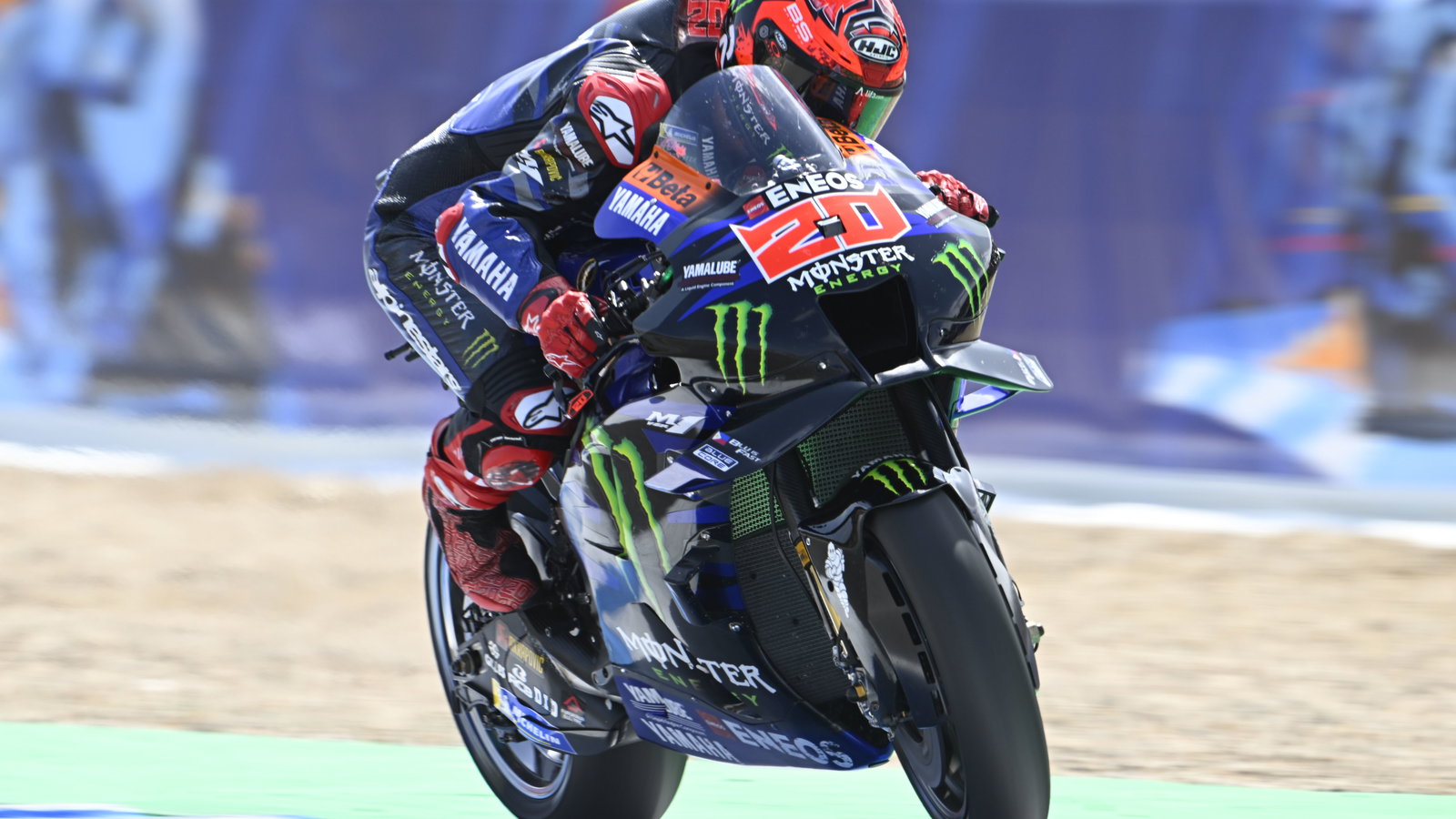 Fabio Quartararo, 2023 MotoGP Spanish Grand Prix. - Gold and Goose