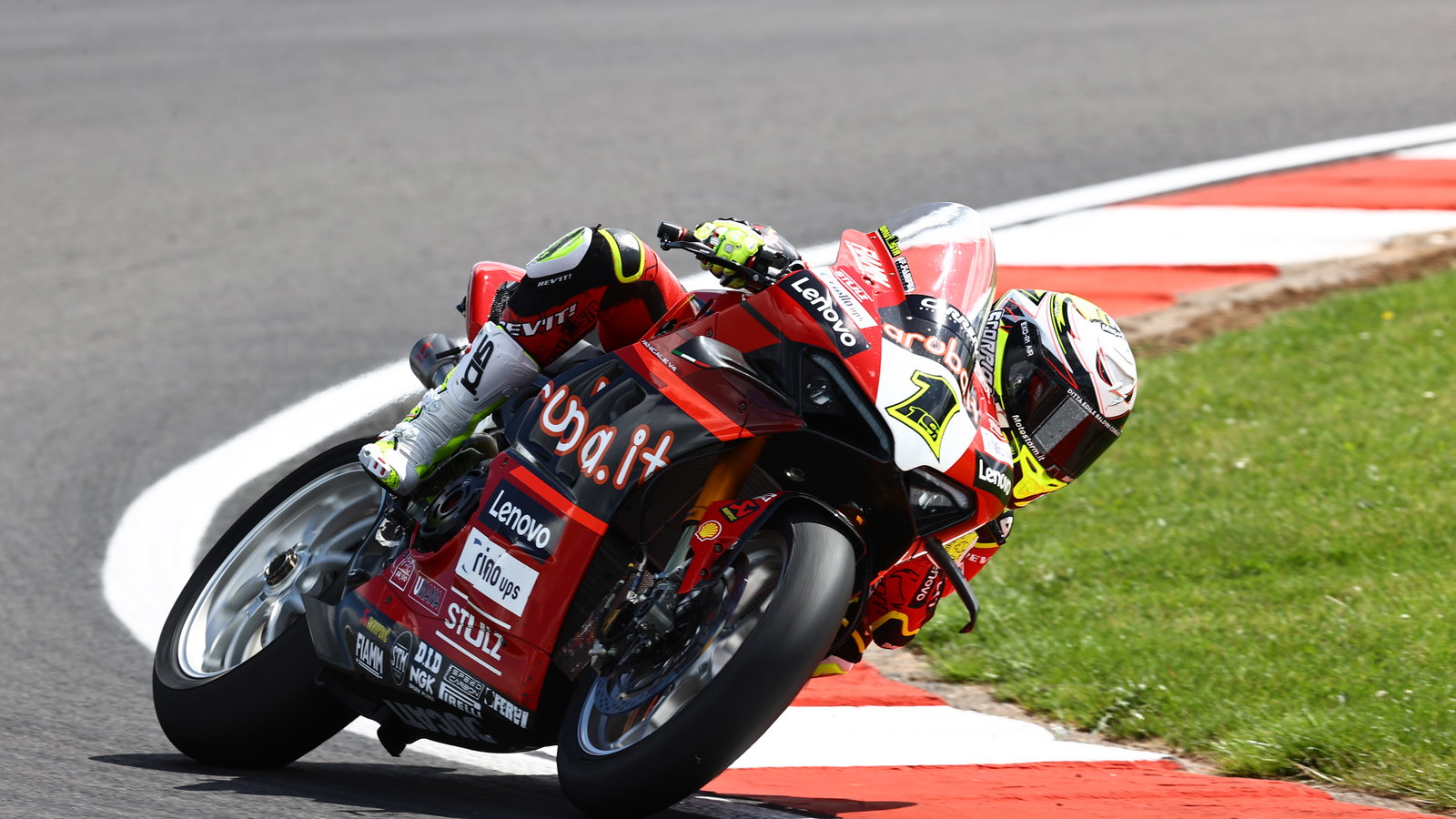 Alvaro Bautista, 2023 UK WorldSBK. - Gold and Goose