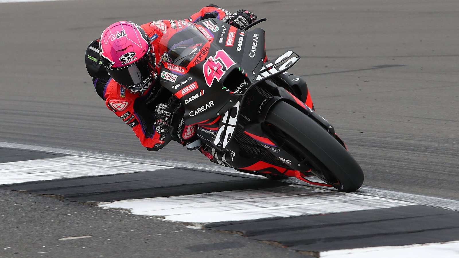 Aleix Espargaro, 2023 MotoGP British Grand Prix. - Gold and Goose