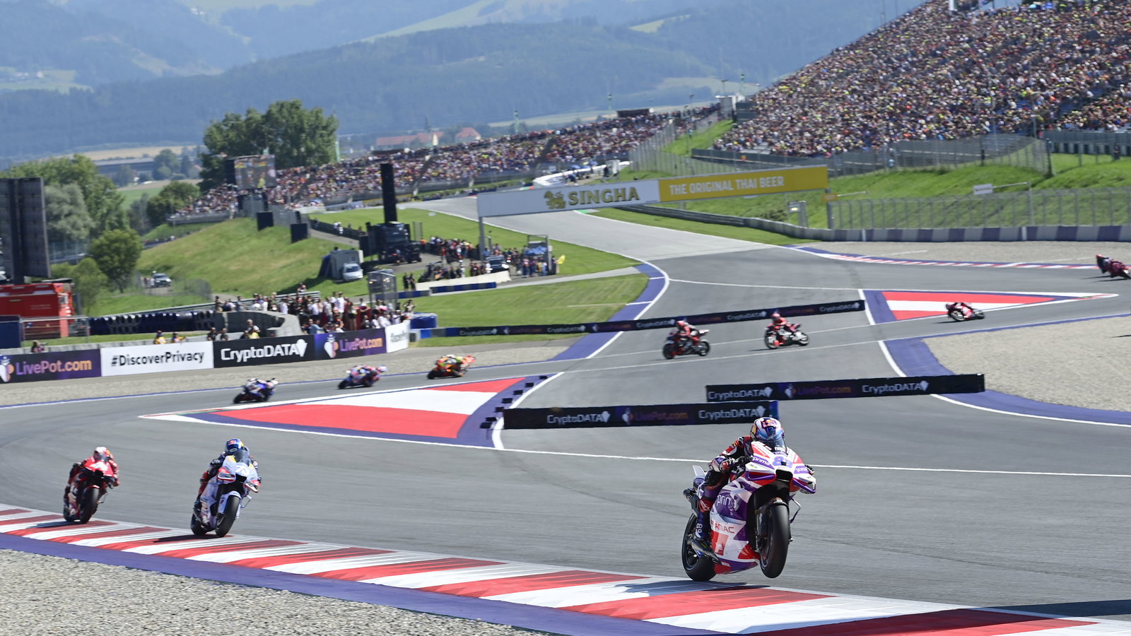 Jorge Martin, 2023 MotoGP Austrian Grand Prix. - Gold and Goose