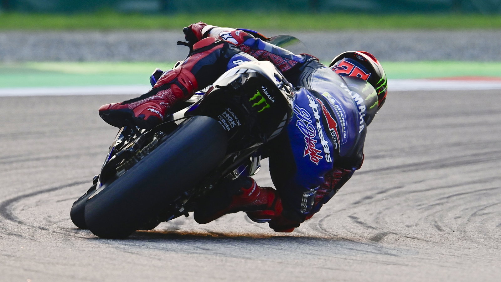 Fabio Quartararo, 2023 MotoGP Indian Grand Prix - Gold and Goose