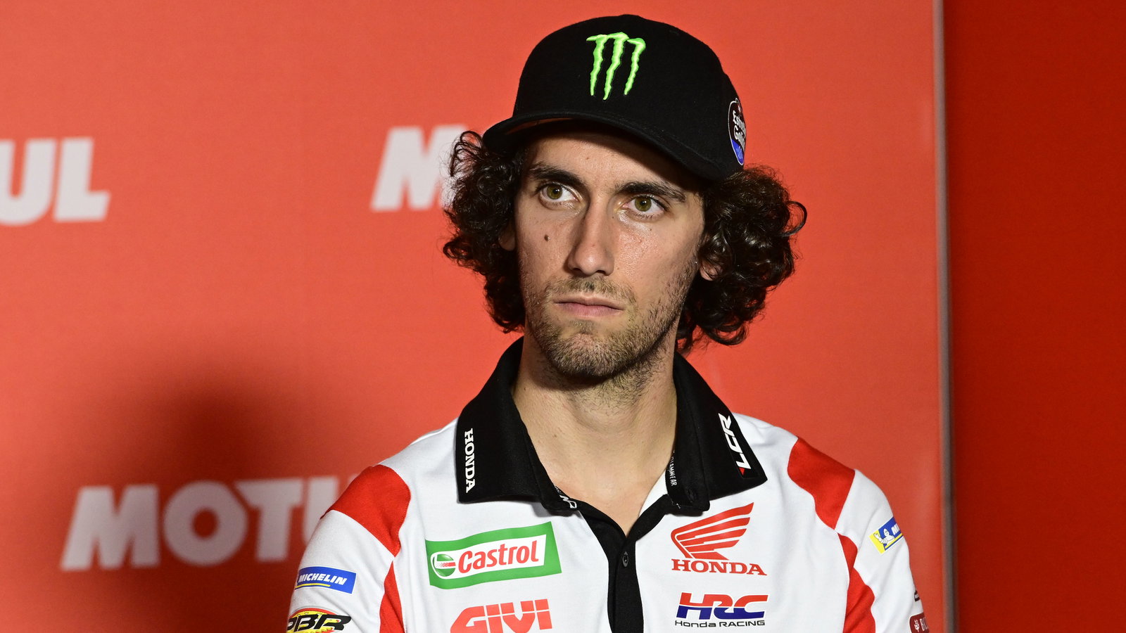 Alex Rins, 2023 MotoGP Japanese Grand Prix press conference. - Gold and Goose