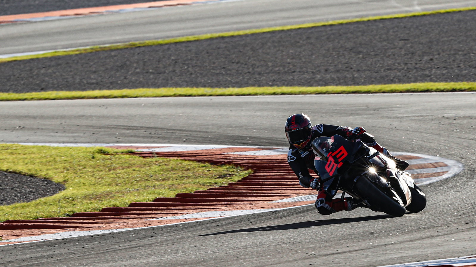 Marc Marquez, 2023 MotoGP Valencia Test. - Gold and Goose
