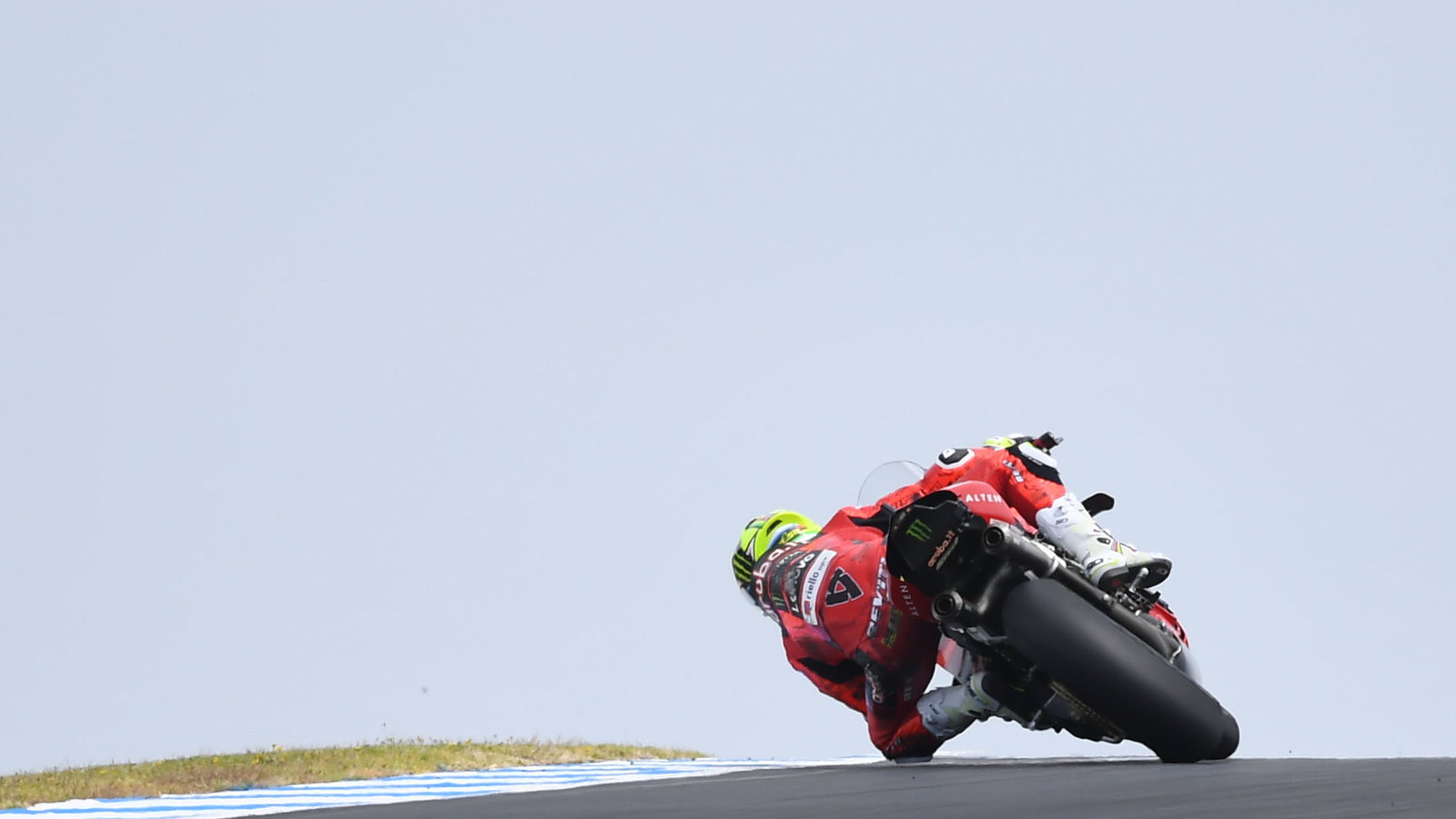 Alvaro Bautista, 2024 WorldSBK Phillip Island Test. - Gold and Goose