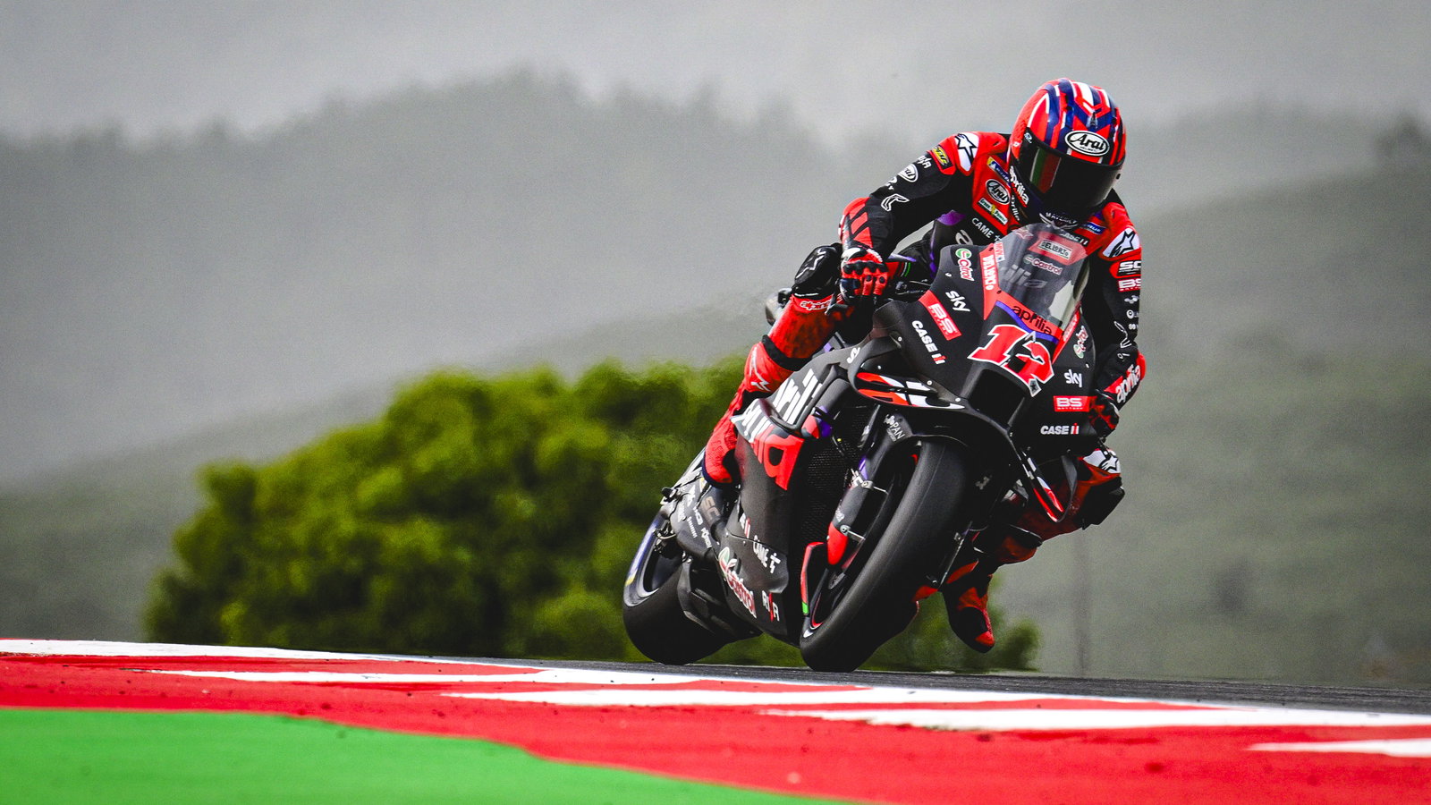 Maverick Vinales, 2024 MotoGP Portuguese Grand Prix. - Gold and Goose