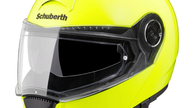 Ow. My eyes! Schuberth's unsubtle new lid