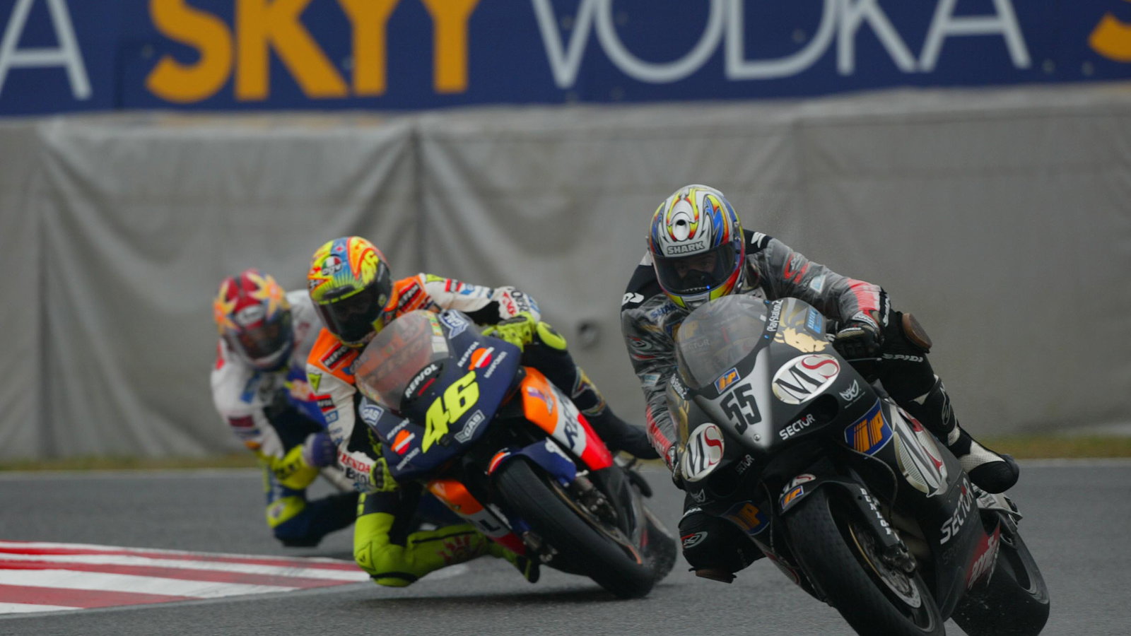 2002 MotoGP Japanese Grand Prix. - Gold and Goose