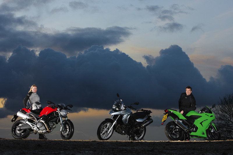 Retro Cool: Honda CB1300, Yamaha XJR1300, Kawasaki ZRX1100, Suzuki GSX1400