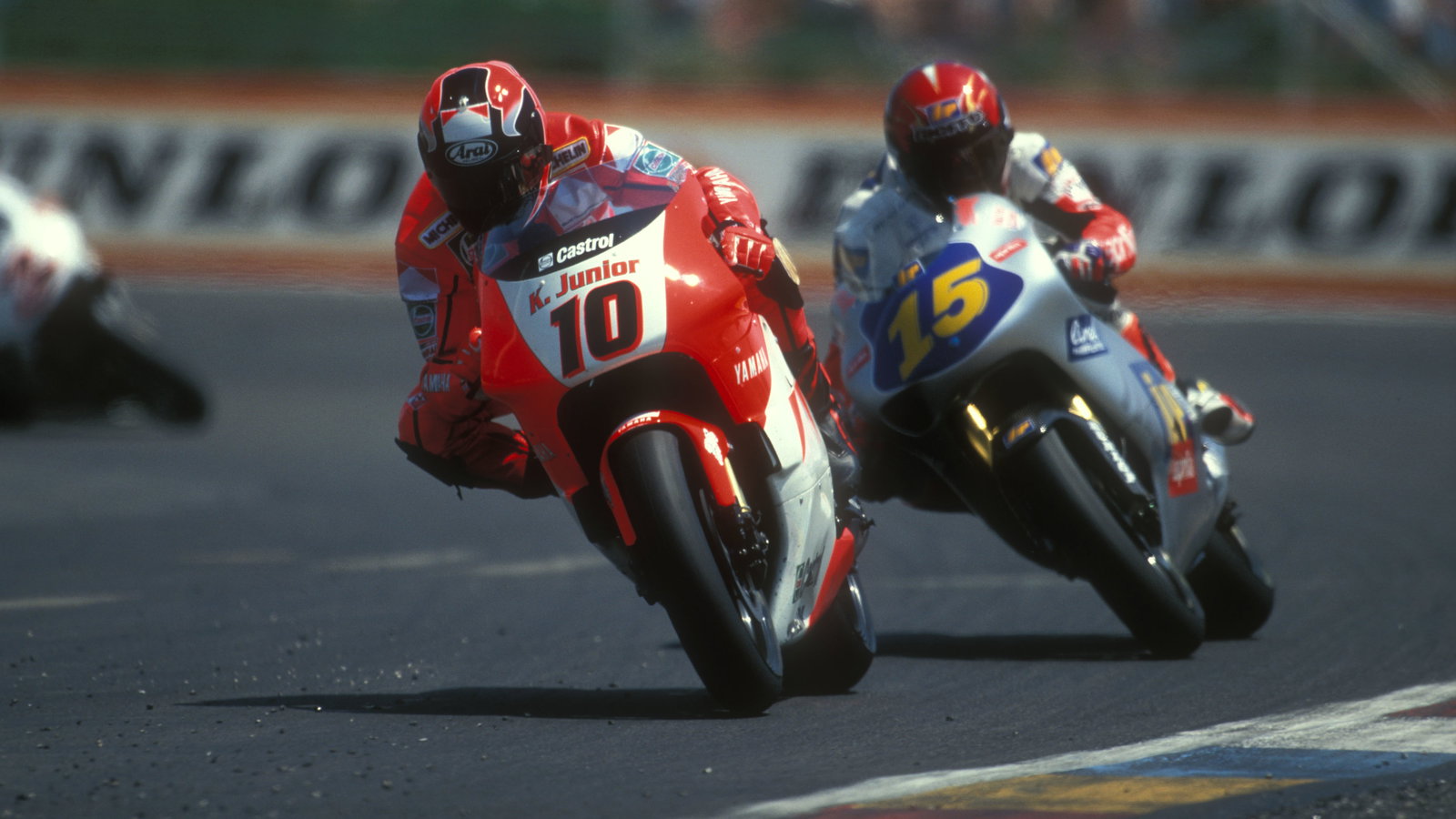 Kenny Roberts Jr., 1996. - Gold and Goose