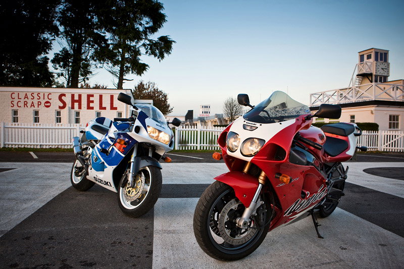 Used test: Kawasaki ZX-7R vs Suzuki GSX-R750 SRAD | Visordown