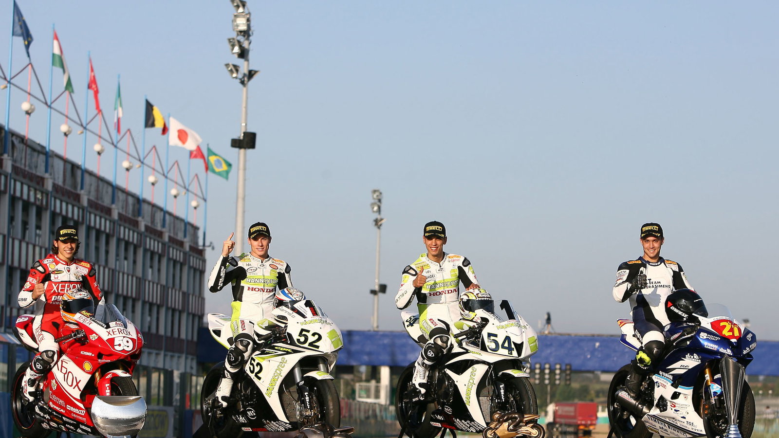 Kenan Sofuoglu, James Toseland, Maxime Berger, Niccolo Canepa