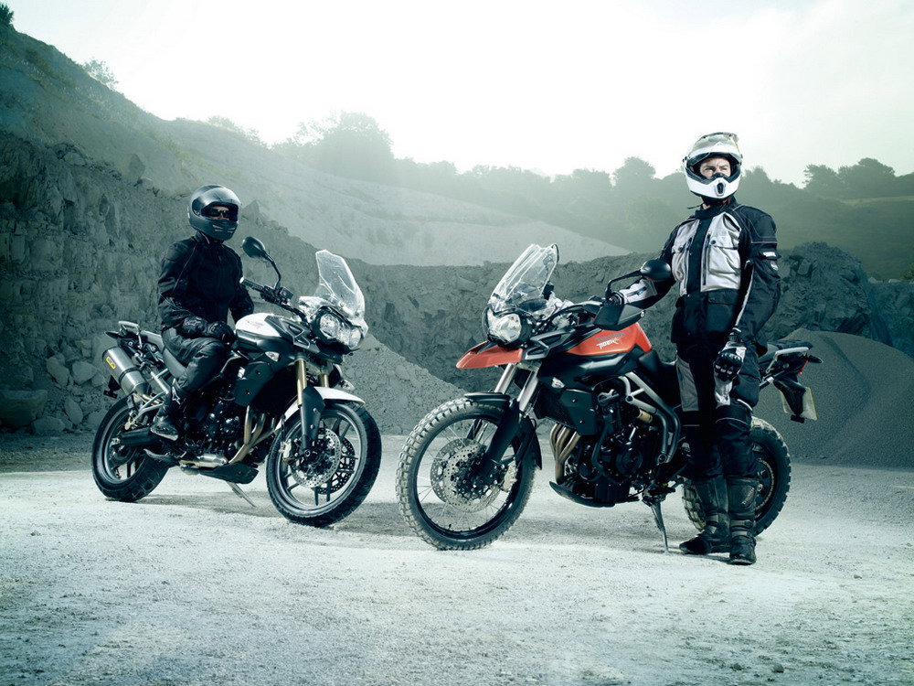 Triumph Tiger 800XC 6th gear roll-on