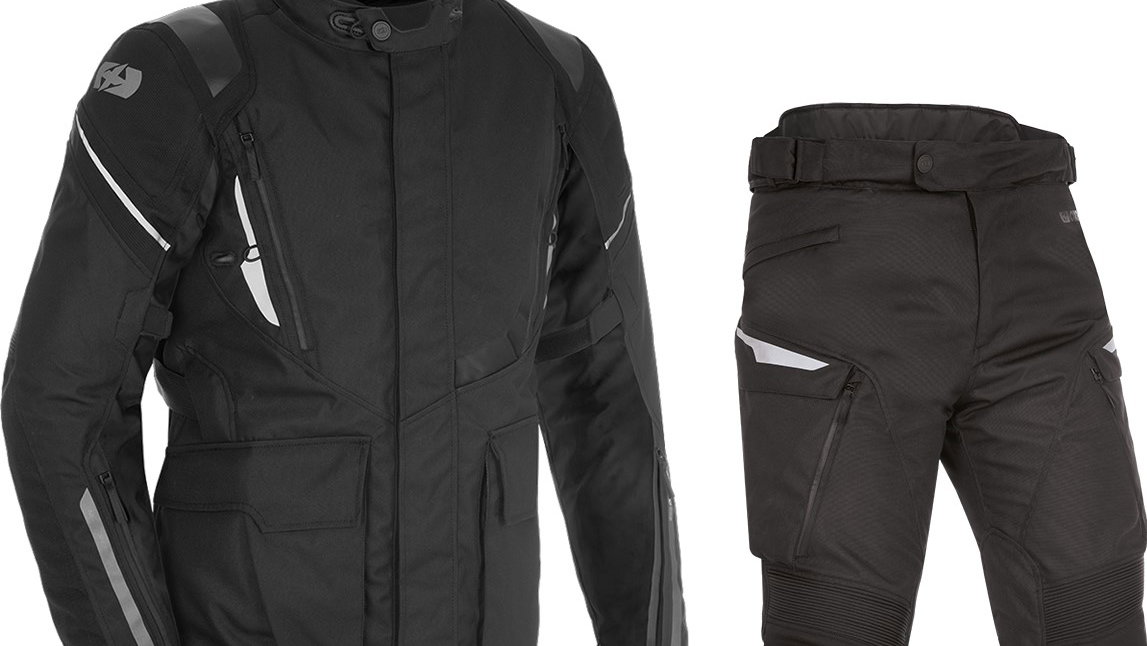 Oxford Montreal 4.0 Dry2Dry Motorcycle Jacket & Trousers Stealth Black