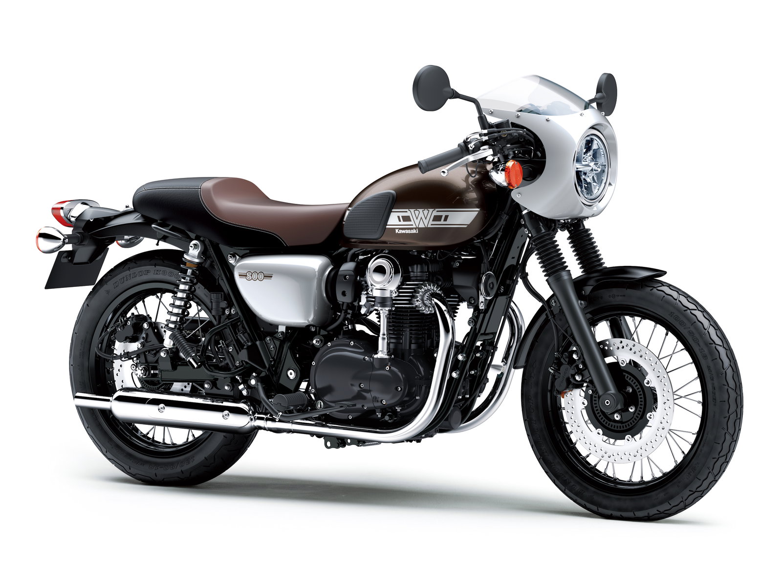 2019 Kawasaki W800 Cafe and Street unveiled at EICMA Milan Show