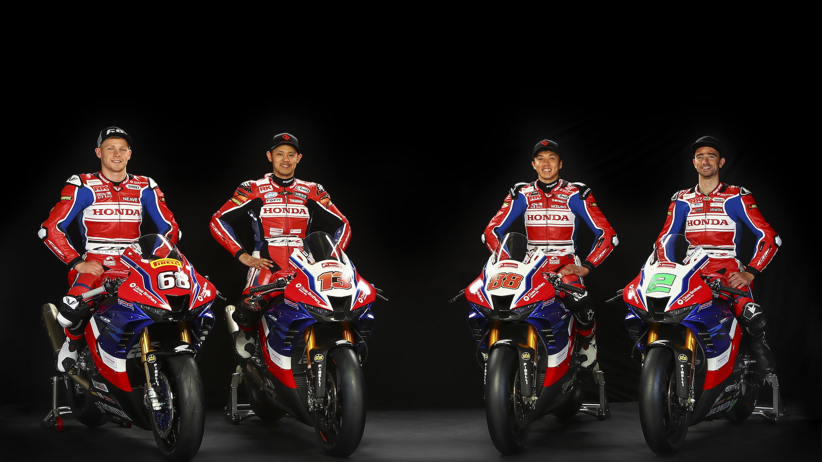 Honda Racing 2021 BSB - Mizuno, Irwin, Takahashi